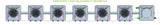 ALIEN Hydroponics AERO 6 Pot 1 Row 15L Compact Header Kit