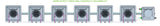 ALIEN Hydroponics AERO 6 Pot 1 Row 30L Compact Header Kit