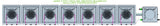 ALIEN Hydroponics AERO 7 Pot 1 Row 30L Remote Header Kit