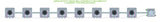 ALIEN Hydroponics AERO 8 Pot 1 Row 30L Compact Header Kit