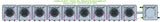 ALIEN Hydroponics AERO 9 Pot 1 Row 15L Remote Header Kit