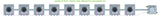 ALIEN Hydroponics AERO 9 Pot 1 Row 30L Remote Header Kit