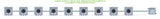 ALIEN Hydroponics AERO 9 Pot 1 Row 30L Remote Header Kit
