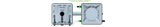 ALIEN Hydroponics RAIN 1 Pot 15L Compact Header Kit