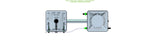 ALIEN Hydroponics RAIN 1 Pot 15L Compact Header Kit