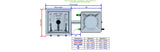 ALIEN Hydroponics RAIN 1 Pot 30L Compact Header Kit