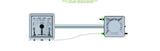 ALIEN Hydroponics RAIN 1 Pot 30L Remote Header Kit