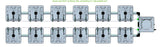 ALIEN Hydroponics RAIN 12 Pot 2 Row 15L Compact Header Kit