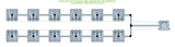 ALIEN Hydroponics RAIN 12 Pot 2 Row 30L Remote Header Kit