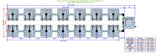 ALIEN Hydroponics RAIN 14 Pot 2 Row 15L Compact Header Kit