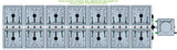 ALIEN Hydroponics RAIN 14 Pot 2 Row 30L Remote Header Kit