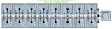ALIEN Hydroponics RAIN 16 Pot 2 Row 30L Remote Header Kit