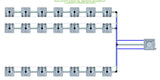 ALIEN Hydroponics RAIN 21 Pot 3 Row 15L Remote Header Kit