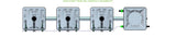 ALIEN Hydroponics RAIN 3 Pot 1 Row 15L Compact Header Kit