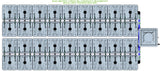 ALIEN Hydroponics RAIN 36 Pot 4 Row 15L Compact Header Kit
