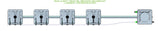 ALIEN Hydroponics RAIN 4 Pot 1 Row 15L Remote Header Kit