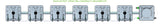 ALIEN Hydroponics RAIN 6 Pot 1 Row 15L Compact Header Kit