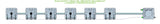 ALIEN Hydroponics RAIN 6 Pot 1 Row 15L Remote Header Kit