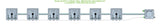 ALIEN Hydroponics RAIN 6 Pot 1 Row 30L Remote Header Kit