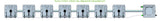 ALIEN Hydroponics RAIN 7 Pot 1 Row 15L Remote Header Kit