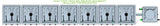 ALIEN Hydroponics RAIN 7 Pot 1 Row 30L Remote Header Kit