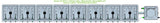 ALIEN Hydroponics RAIN 8 Pot 1 Row 30L Remote Header Kit