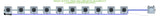 ALIEN Hydroponics RDWC 10 Pot 1 Row 20L Remote Header Kit