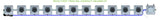 ALIEN Hydroponics RDWC 11 Pot 1 Row 20L Compact Header Kit