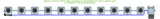 ALIEN Hydroponics RDWC 11 Pot 1 Row 20L Compact Header Kit with Air Pump