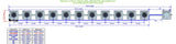 ALIEN Hydroponics RDWC 11 Pot 1 Row 20L Remote Header Kit