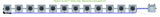 ALIEN Hydroponics RDWC 12 Pot 1 Row 20L Remote Header Kit