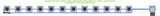 ALIEN Hydroponics RDWC 12 Pot 1 Row 20L Remote Header Kit with Air Pump