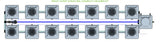 ALIEN Hydroponics RDWC 14 Pot 2 Row 20L Compact Header Kit