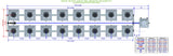 ALIEN Hydroponics RDWC 16 Pot 2 Row 36L Remote Header Kit