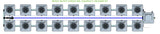 ALIEN Hydroponics RDWC 18 Pot 2 Row 20L Compact Header Kit