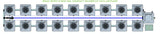 ALIEN Hydroponics RDWC 18 Pot 2 Row 20L Compact Header Kit with Air Pump