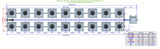 ALIEN Hydroponics RDWC 18 Pot 2 Row 36L Remote Header Kit