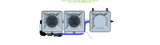 ALIEN Hydroponics RDWC 2 Pot 1 Row 20L Remote Header Kit