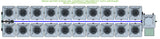 ALIEN Hydroponics RDWC 20 Pot 2 Row 20L Compact Header Kit with Air Pump