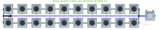 ALIEN Hydroponics RDWC 20 Pot 2 Row 20L Remote Header Kit