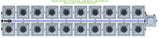 ALIEN Hydroponics RDWC 20 Pot 2 Row 36L Compact Header Kit