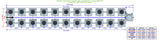 ALIEN Hydroponics RDWC 22 Pot 2 Row 20L Compact Header Kit
