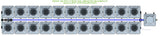 ALIEN Hydroponics RDWC 22 Pot 2 Row 20L Remote Header Kit