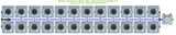 ALIEN Hydroponics RDWC 24 Pot 2 Row 36L Remote Header Kit