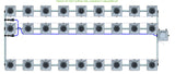 ALIEN Hydroponics RDWC 27 Pot 3 Row 20L Compact Header Kit