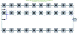 ALIEN Hydroponics RDWC 30 Pot 3 Row 36L Compact Header Kit