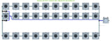 ALIEN Hydroponics RDWC 30 Pot 3 Row 36L Remote Header Kit