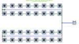 ALIEN Hydroponics RDWC 32 Pot 4 Row 36L Remote Header Kit