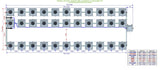 ALIEN Hydroponics RDWC 33 Pot 3 Row 36L Compact Header Kit
