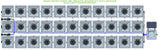ALIEN Hydroponics RDWC 33 Pot 3 Row 36L Remote Header Kit with Air Pump